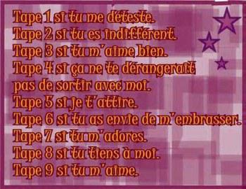 dite le sincerement